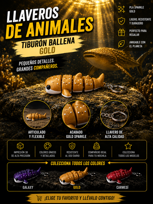 Tiburón Ballena Gold