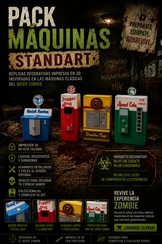 Pack bebidas básicas Cod Zombies