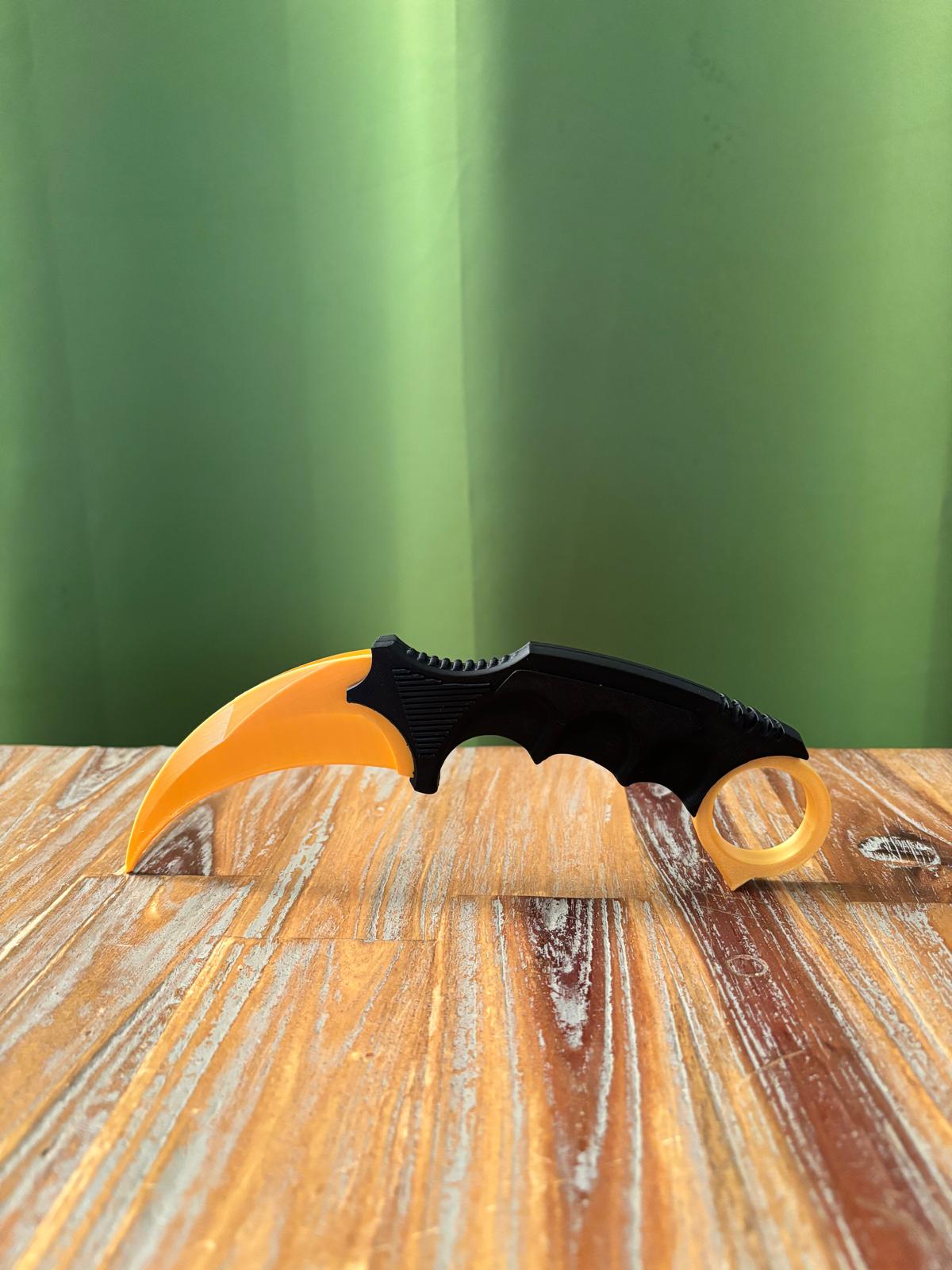 Karambit Oro Decorativo
